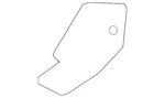 Genuine Gm Dark Titanium Driver Footrest 22909233. Fixed Price $6.15.