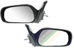 Corolla Prizm Left & Right Black Manual Remote Side View Mirror Pair L+r. Fixed Price $63.27.