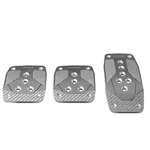 Nrg Innovations PDL-400GM Aluminum Mt Foot Pedal Cover Plates Carbon Fiber Trim. Fixed Price $28.00.