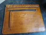 Patricia Nash Italian Leather Ipad Portfolio Case Clutch Style A81286 Nwot C4. Fixed Price $30.00.