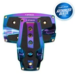 Nrg Sport Pedals Neo Chrome With Black Rubber Inserts Auto PDL-250MC. Fixed Price $539.00.