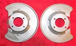 1965 1966 Mustang Fastback Coupe Gt Convertible Orig Disc Brake Rotor Shields. Fixed Price $299.00.