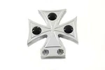 Billet Brake Pedal Pad Maltese Style For Harley Custom Chopper Bobber. Fixed Price $39.67.