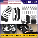 Aluminium Alloy Non-slip Foot Pedal Pad Cover M/t For Brake Clutch Accelerator. Fixed Price $12.21.