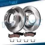 Rear Disc Rotors Ceramic Brake Pads Ford Excursion F-250 F-350 Super Duty. Fixed Price $148.49.