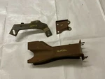 1970-1972 Mopar Plymouth Duster Auto Brake Pedal Bracket Under Dash Metal Braces. Fixed Price $111.09.