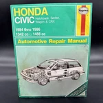 Haynes Honda Civic Hatchback Sedan Wagon Crx 1984-1986 Owners Workshop Manual. Fixed Price $45.00.