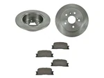For 2001-2003 Toyota Highlander Brake Pad Rotor Kit Rear 71316JHMR 2002 Fwd. Fixed Price $102.07.