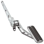 Sale Lokar SG-6007 Chrome Steel Gas Pedal Plated W/ Black Rubber Inserts. Fixed Price $165.00.