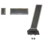 Show-quality Pedals With Stainless Bezels For 1966-1970 Mopar B-body Auto Trans. Fixed Price $167.88.
