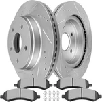 Brake Kit With Rotors And Ceramic Pads For Trucks Suvs, Quiet, Durable Stop. Fixed Price $160.13.