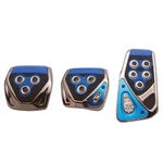Japan New Carmate Razo Gt Spec Mt-s Pedal Set Carbon Blue RP104BL. Fixed Price $88.99.