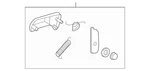 Genuine Mercedes-benz Foot Rest 000-950-00-74. Fixed Price $205.56.