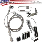 Universal Billet Aluminum Brake/dimmer/throttle Pedal Kit & 24" Cable. Fixed Price $52.00.