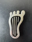 Barefoot Headlight Dimmer Switch Cover Chrome And Black Vintage Preowned. Fixed Price $7.11.