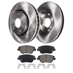 Front Rear Ceramic Disc Brake Rotor Pad Hardware Set. Fixed Price $231.56.