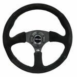 Nrg RST-023MB-S Reinforced Steering Wheel 350MM Sport Suede Racing 2.5" Deep. Fixed Price $198.00.