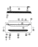 Genuine Mopar Side Step Module 68596592AD. Fixed Price $212.28.
