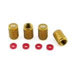 Valve Caps Dust Gold For Vw Volkswagen Golf R-line Gti VR5 VR6 Sv. Fixed Price $17.45.