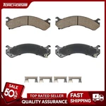 Rear Ceramic Brake Pads For 2001-2003 2004-2006 Chevrolet Silverado 3500 SG7788X. Fixed Price $51.28.