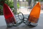 Pair Red Amber Cadillac Style Tail Lights Lamp Custom Truck Hot Rat Street Rod. Fixed Price $81.61.