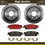 Rear Brake Pads Original Disc Rotors Fits Chevrolet Silverado 1500. Fixed Price $397.82.