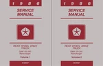 1986 Dodge Truck Shop Manual D150 D250 D350 W150-W350 Pickup Ramcharger Service. Fixed Price $69.00.