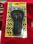 Mooneyes Gas Pedal Cover Small Foot Rat Hot Rod Dune Buggy 7 Inch. Fixed Price $39.99.