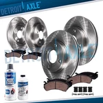 Front & Rear Disc Brake Rotors Pads 2001 2002 2003 2004 Ford Focus. Fixed Price $128.52.