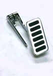 Billet Aluminum Polished 6 Pad Gas Throttle Pedal Chevy Ford Hot Rod Rat Sbc. Fixed Price $49.75.