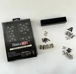 Formula Drift Pedal Cover Pad Set Black Fd Carbon Fiber Aluminum W/ Clutch Plate. Fixed Price $14.97.