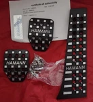 Hamann Oem Black Anodized Aluminum Manual Pedal Set For Most Bmw G Chassis. Fixed Price $499.95.
