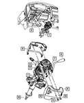 Genuine Mopar Steering Column Bracket 55351227AE. Fixed Price $209.52.