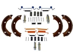 Fits Ford Gm Dodge Hummer Parking-emergency Brake Shoe Set With Hardware. Fixed Price $81.00.