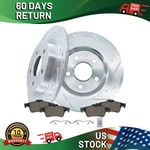 Rear Drilled And Slotted Rotors Ceramic Brake Pads 2012 - 2018 Ford Focus. Fixed Price $65.99.