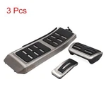 3 Pcs Accelerator Brake Footrest Pedals Pad Set For Audi A4 B8 S4. Fixed Price $40.46.