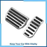 Pack (2) Brake Pedal Pad Gas Accelerator Cover For Volvo XC60 2010-2017. Fixed Price $15.60.