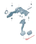 New Audi Tt Fv Brake Pedal 8W1723140B Original No Import Duties To. Fixed Price $201.38.
