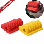 Gear Rubber Change Pedal Cover Shifter Lever Universal Foot Pad Yellow/red. Fixed Price $5.58.