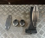 Mini Cooper Manual Silver Pedal Set For R55 R56 R57 R58 R59 R60 R61. Fixed Price $32.60.