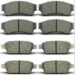 Aladiche Front Rear Ceramic Brake Pad Set Compatible With 2006-2012 Ford.... Fixed Price $54.56.