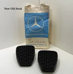 N.o.s. 3192920082 (two) For Mercedes Pedal Pads Rubber 1954 - 1966. Fixed Price $13.78.