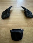 Porsche 987 997 911 Custom Carbon Trim Pieces For Sport Steering Wheel Manual. Fixed Price $249.00.
