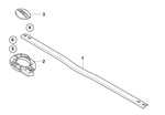 2001-2006 Bmw M3 E46 3.2L S54 Genuine Engine Bay Strut Bar 51717895414. Fixed Price $142.88.