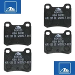 Oem Compound Rear Brake Pad Set Mercedes Benz 1984-93 190D 2.2 2.5 190E 2.3 2.6. Fixed Price $27.85.