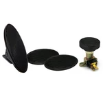 Black Billet Floor Mount Gas Pedal, 2 Sm Oval Brake/clutch Pedals & Dimmer Pad. Fixed Price $199.95.