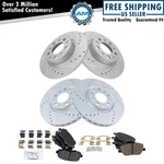 Front Rear Posi Ceramic Brake Pad & Performance Rotor Kit 500X Renegade. Fixed Price $188.59.