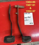 1984-86 87-91, 92-97 Ford F150 Hydraulic Clutch Brake Pedal Set E4TA-2455 #413. Fixed Price $69.00.