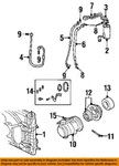 Chrysler Oem 05-09 Pt Cruiser Condenser, Compressor Lines-o-ring 5072893AA. Fixed Price $23.99.
