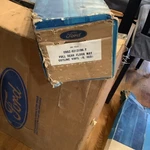 Nos 1969 Ford Galaxie Red Rear Floor Mat C9AZ-6213106-T. Fixed Price $225.00.